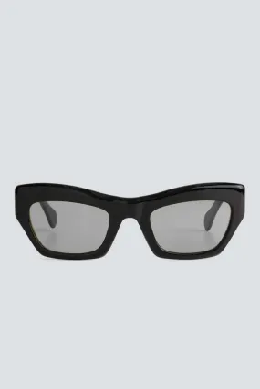 Acetate Ayreen Sunglasses - Black