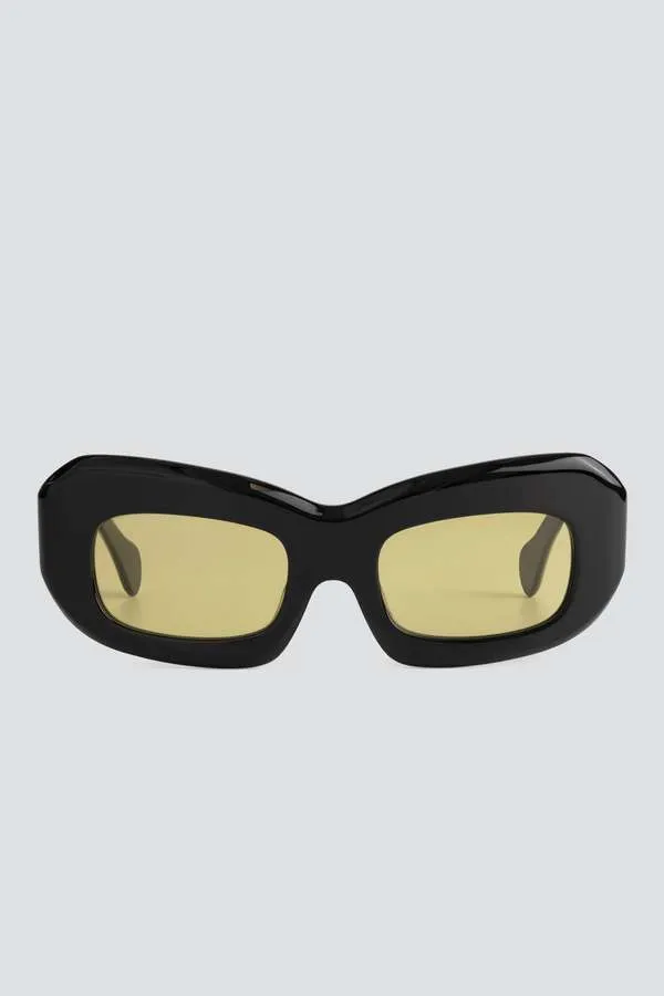 Acetate Baraka Sunglasses - Black