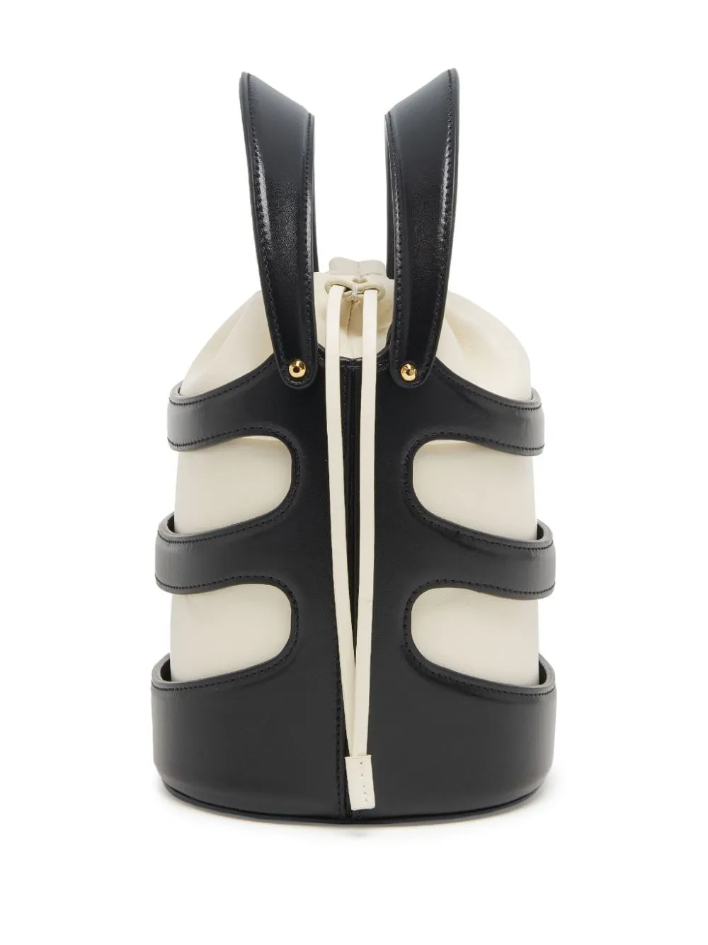 Alexander McQueen    Alexander Mc Queen The Rise Leather Bucket Bag