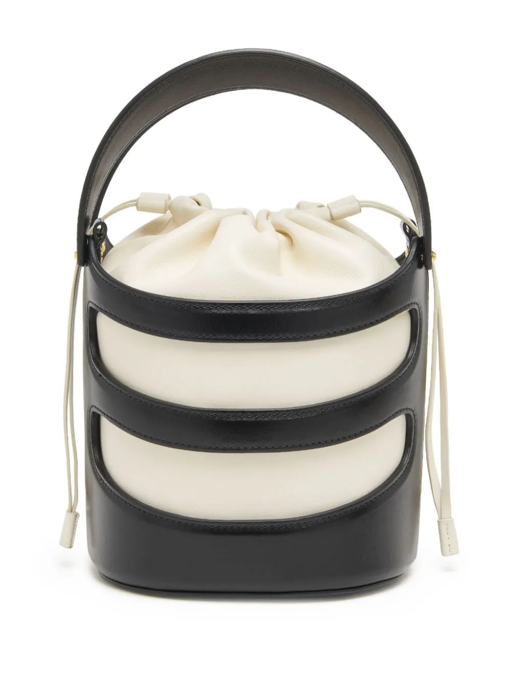 Alexander McQueen    Alexander Mc Queen The Rise Leather Bucket Bag