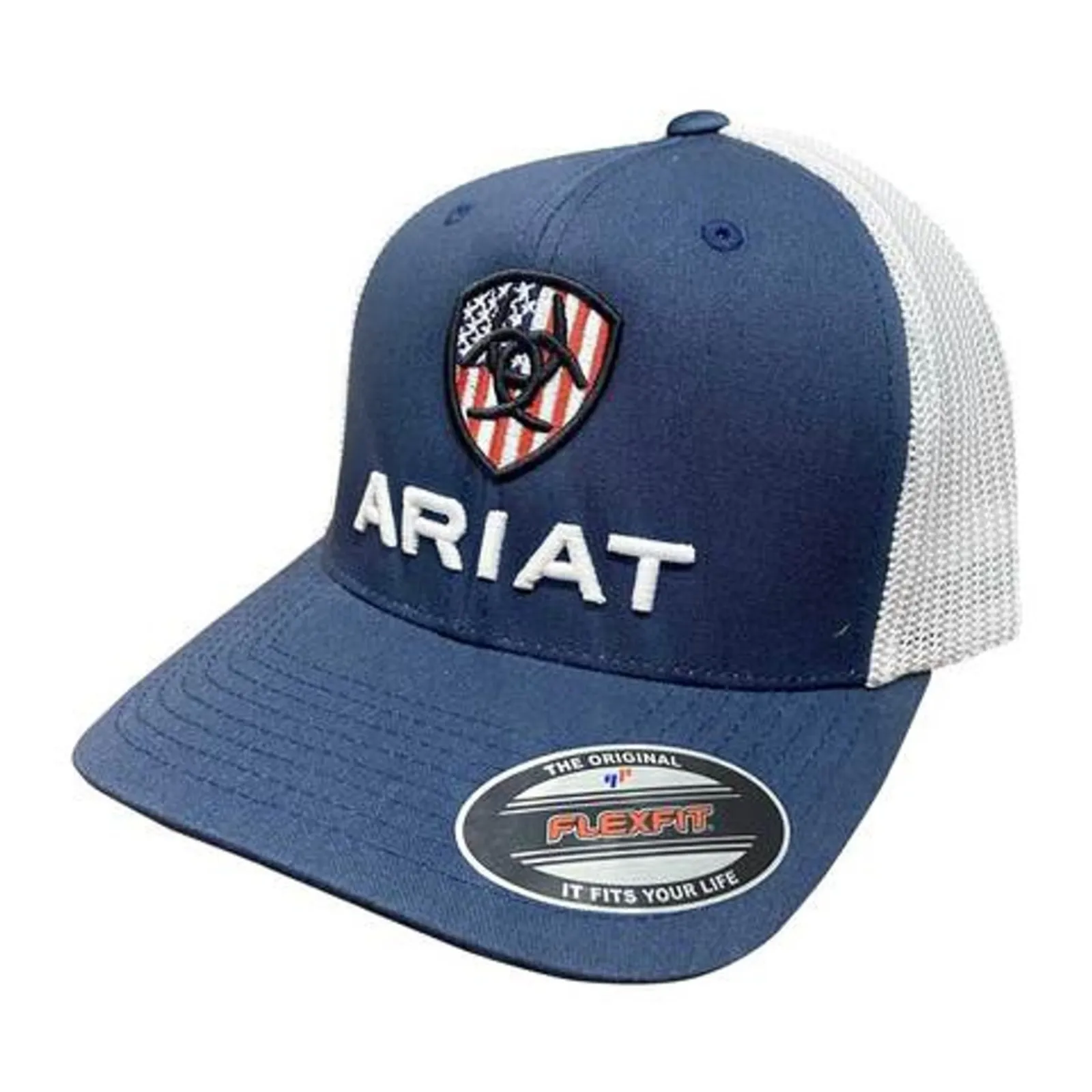 Ariat USA Flag Shield Hat 