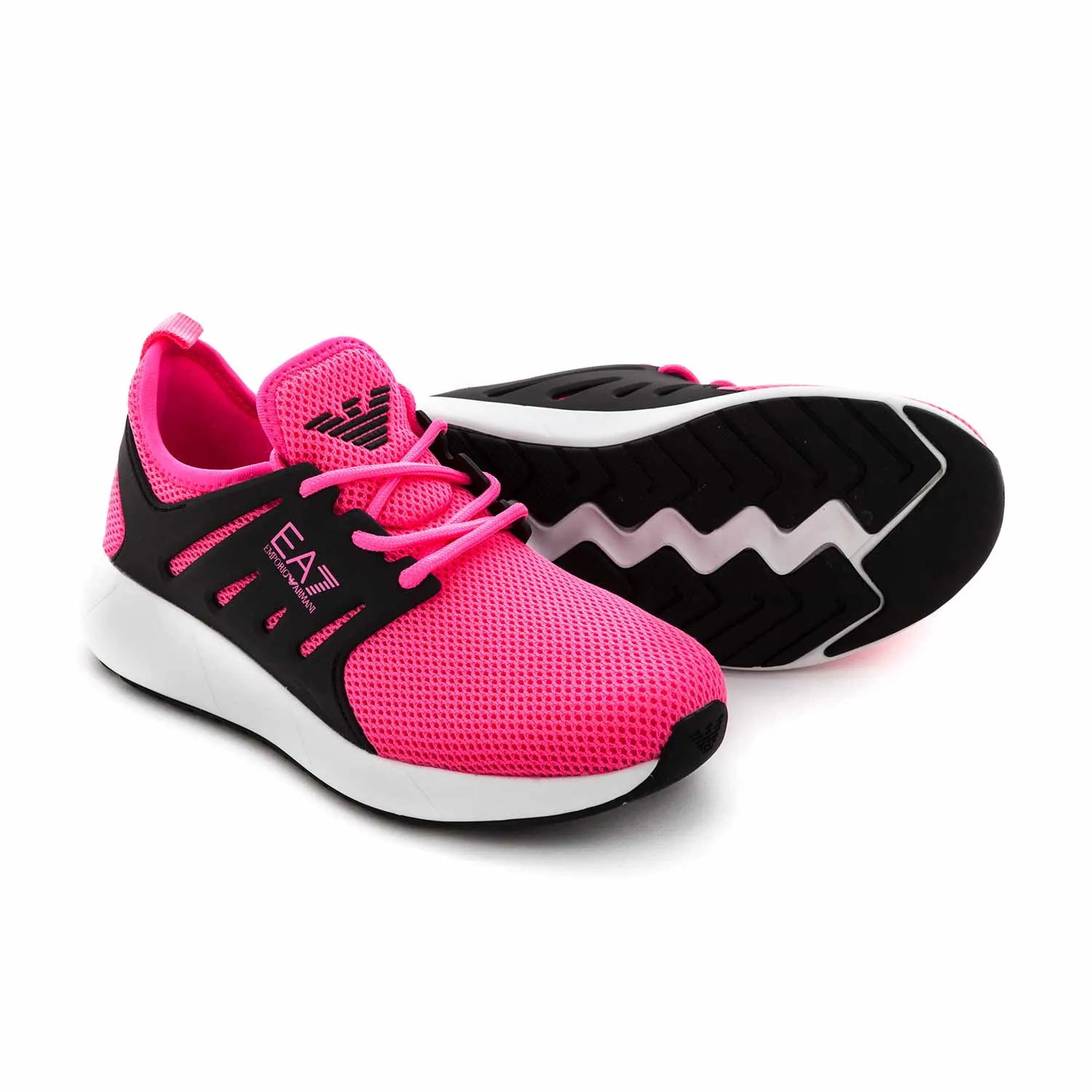 Armani Junior Girl Pink Sneakers