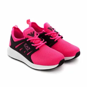 Armani Junior Girl Pink Sneakers