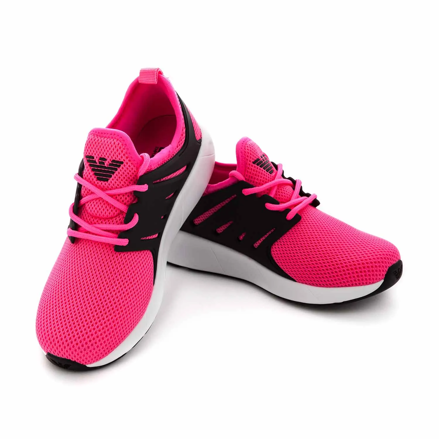 Armani Junior Girl Pink Sneakers