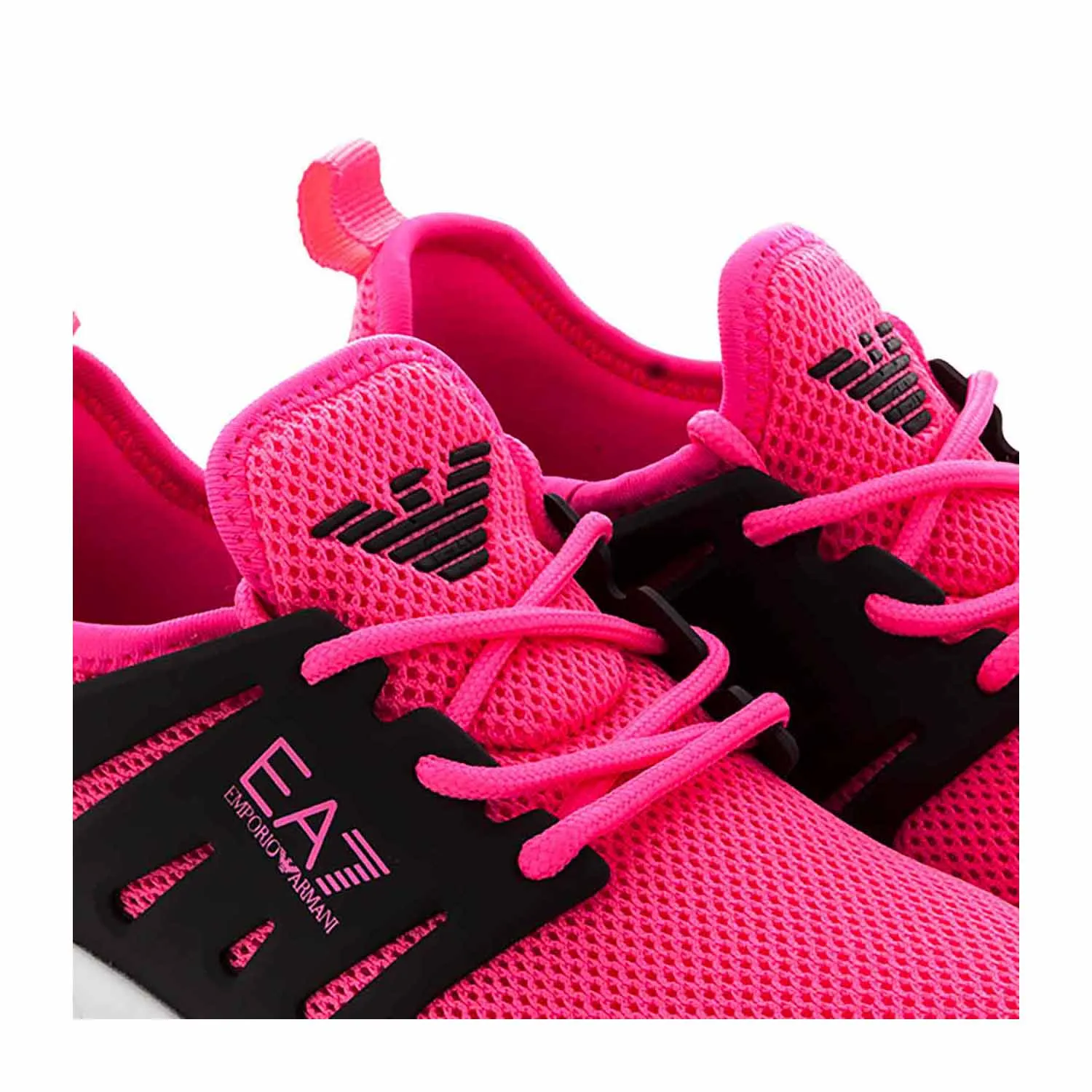 Armani Junior Girl Pink Sneakers