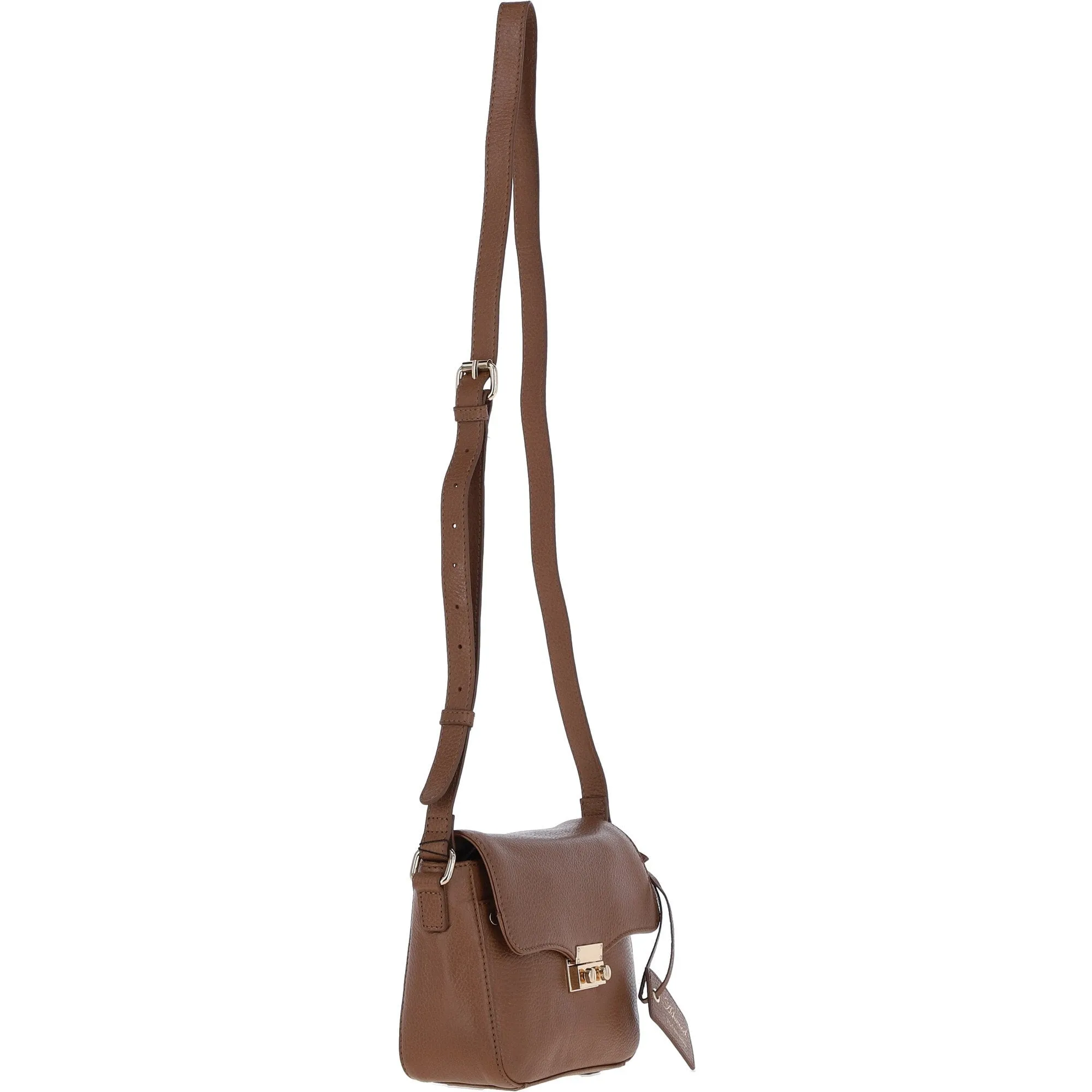 Ashwood Leather Cross Body Bag Tan: C-50