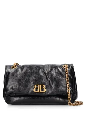 Balenciaga   Small Monaco leather shoulder bag 