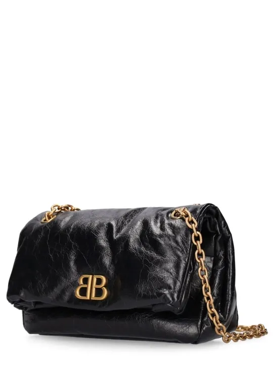 Balenciaga   Small Monaco leather shoulder bag 