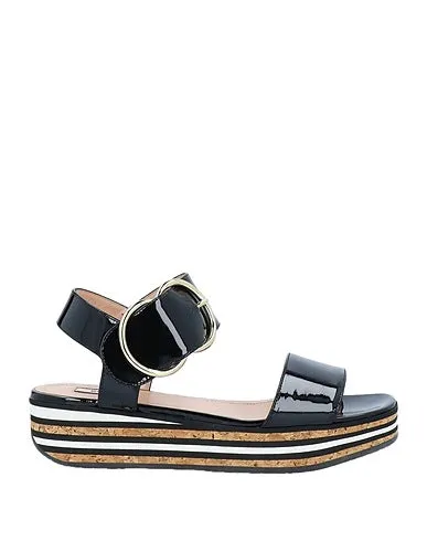 Bally Womens Casey Sandals in Black