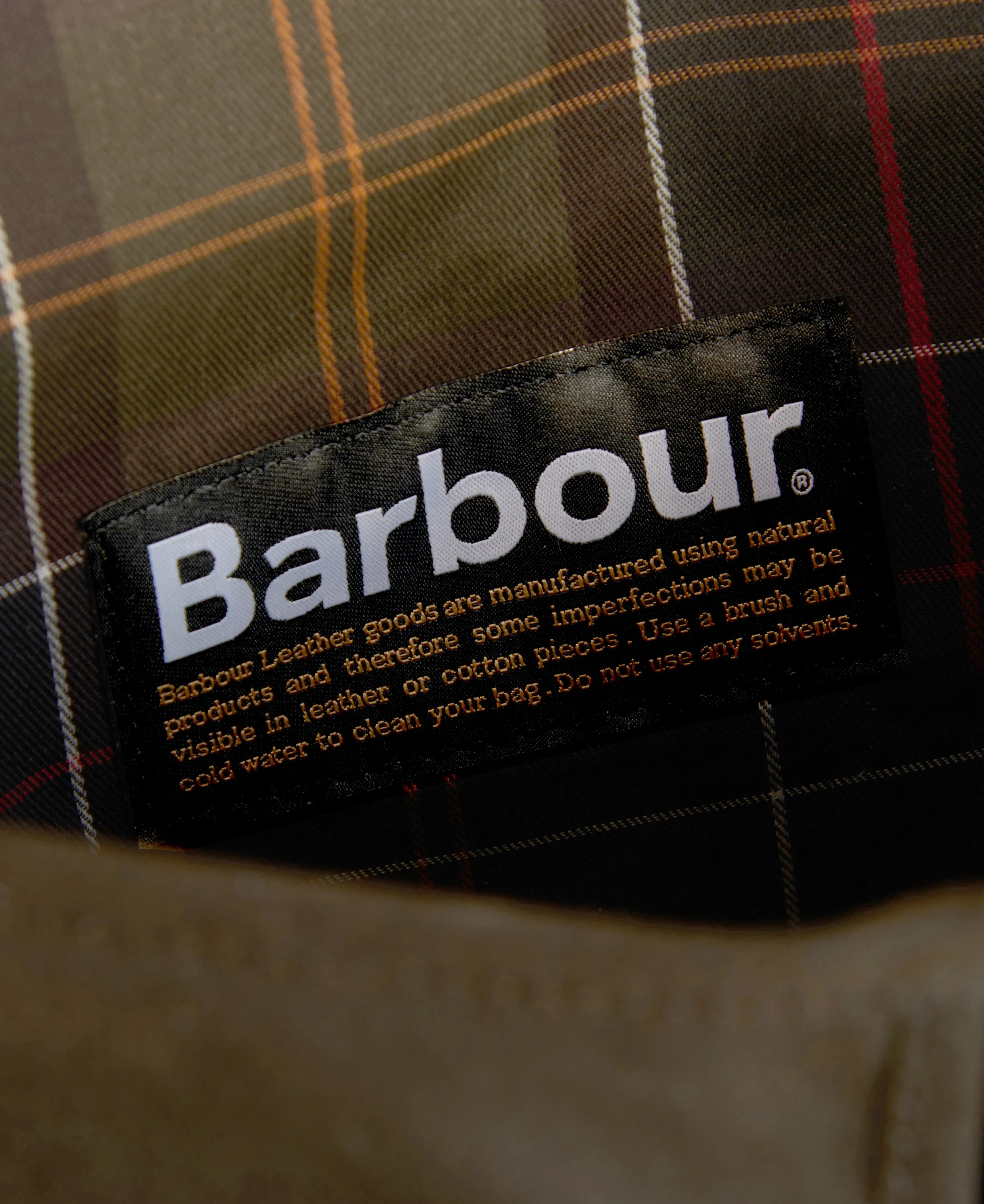 Barbour Wax Leather Tarras Bag