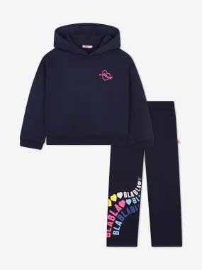 Billieblush Girls Logo Tracksuit in Navy