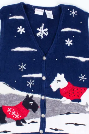 Blue Ugly Christmas Vest 54846