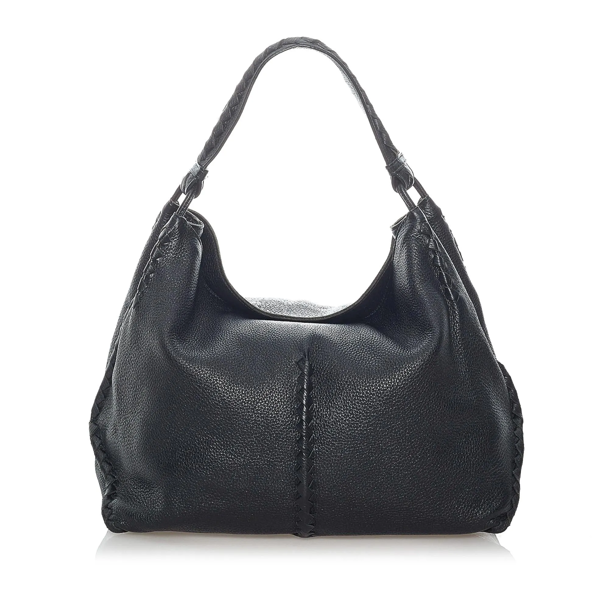 Bottega Veneta Intrecciato Leather Shoulder Bag