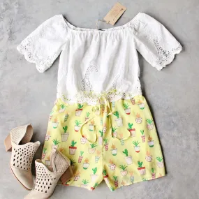 Cactus Sweet Romper