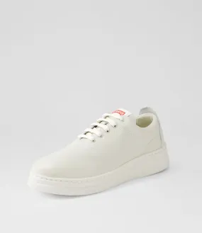 CAMPER Runner Up White Nubuck Sneakers