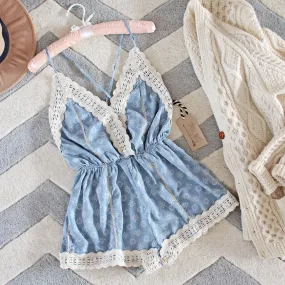 Cara Lace Romper