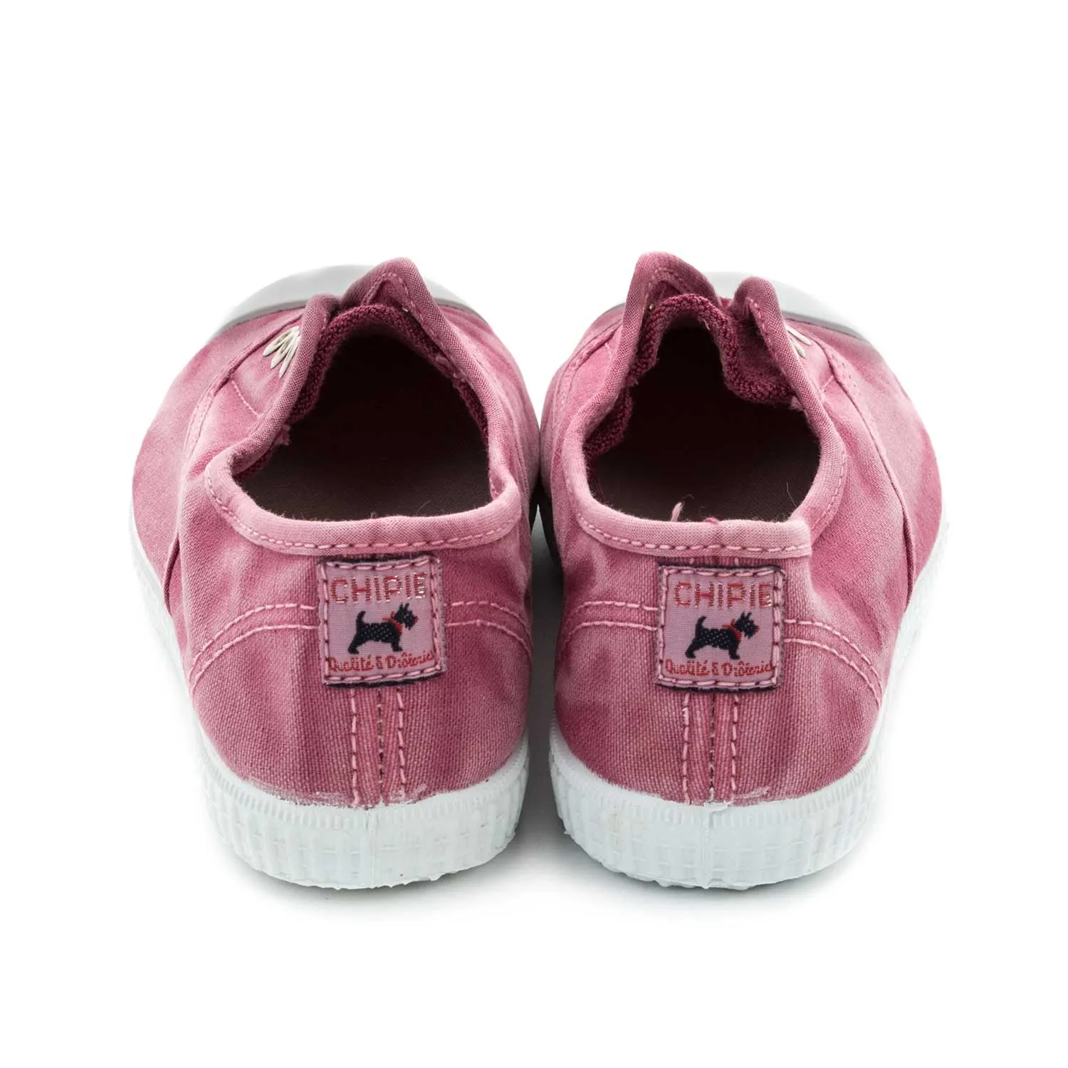 Chipie Pink Canvas Sneakers For Girls And Teenagers