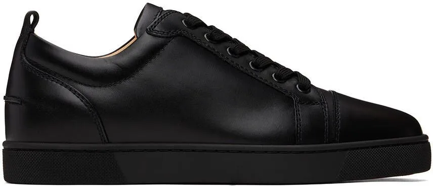 Christian Louboutin Black Louis Junior Low-Top Sneakers