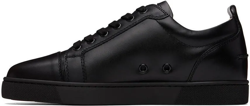 Christian Louboutin Black Louis Junior Low-Top Sneakers