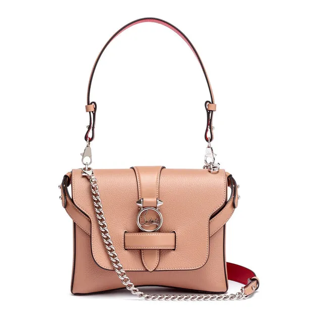 Christian Louboutin Rubylou small nude leather bag