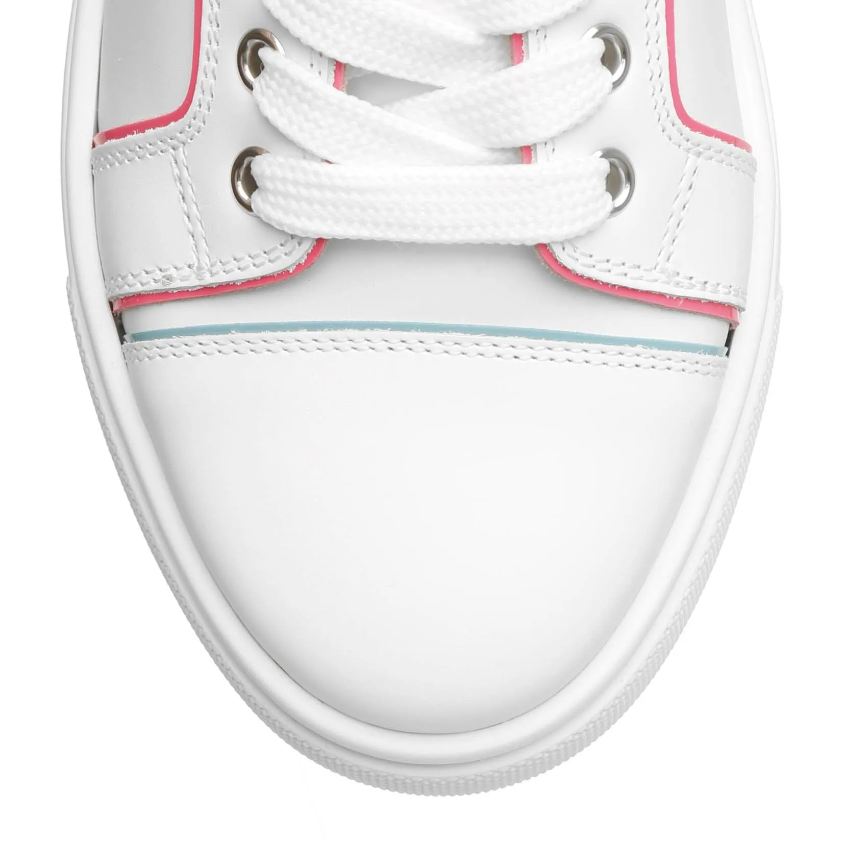 Christian Louboutin Vieirissima white multi leather sneakers