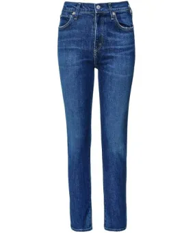 Citizens of Humanity Blue Harlow Ankle High Rise Slim Jeans | Jules B