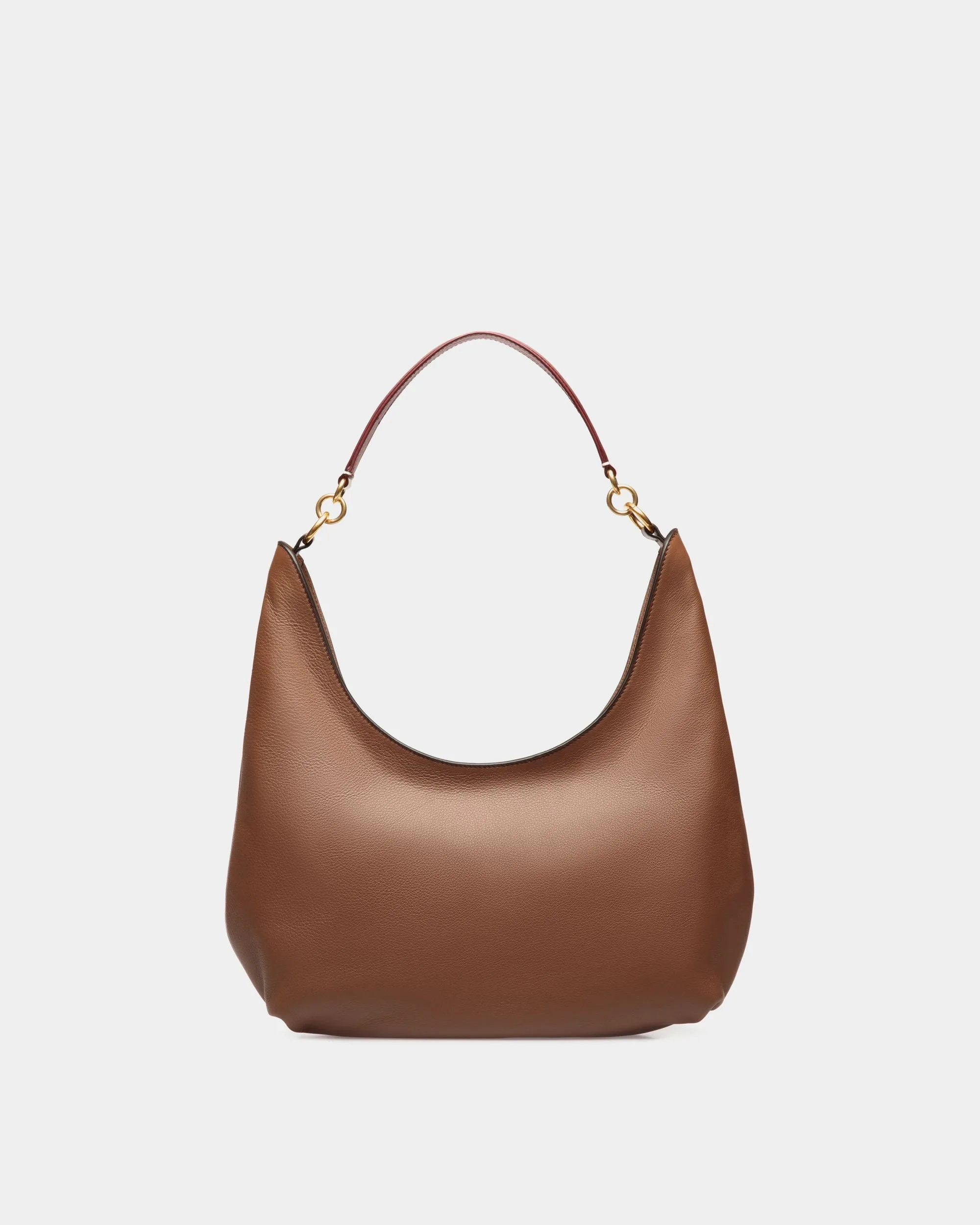 Code Hobo Bag In Brown Leather 