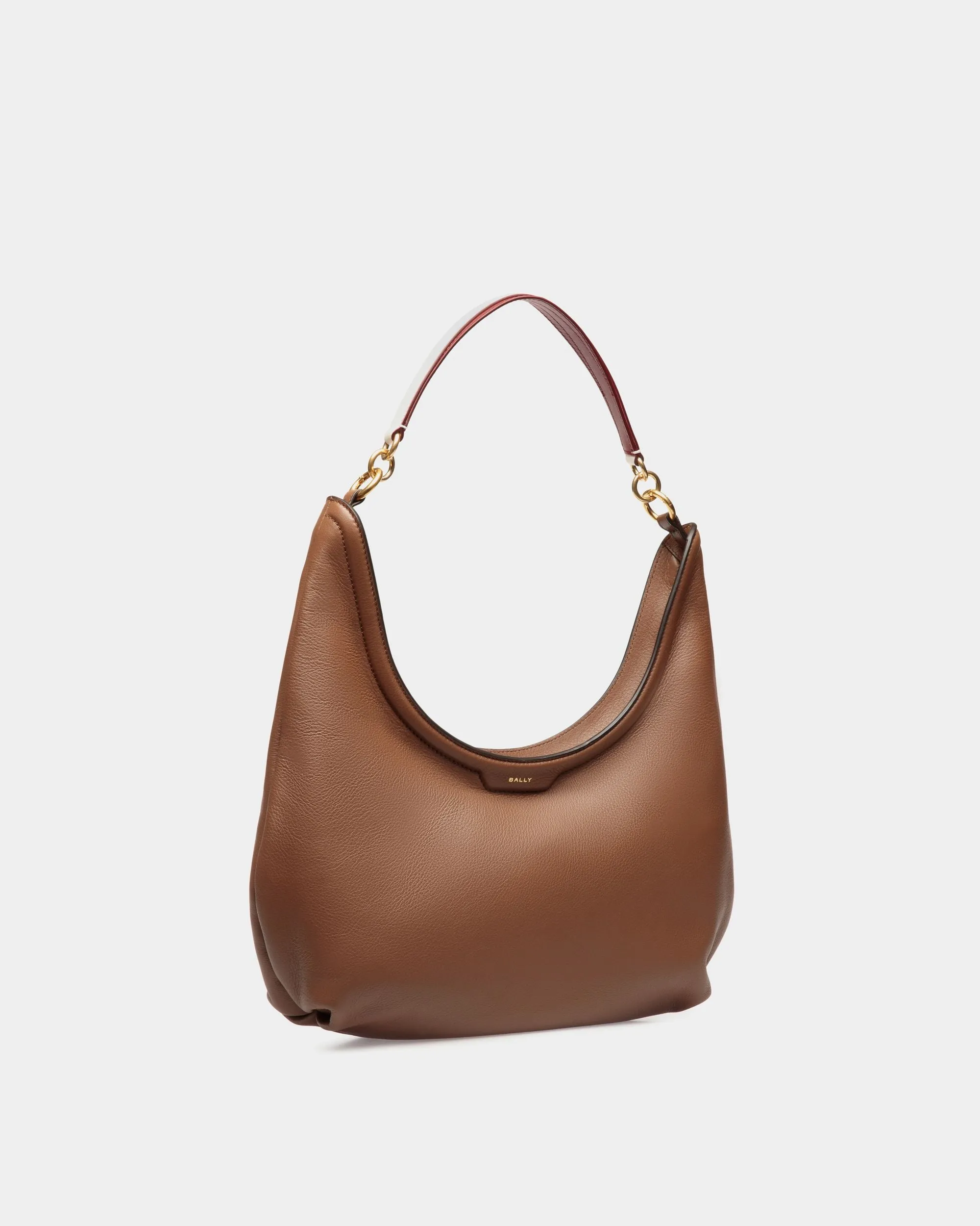 Code Hobo Bag In Brown Leather 