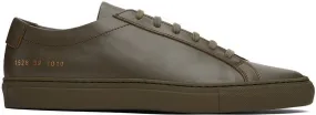 Common Projects Green Original Achilles Sneakers