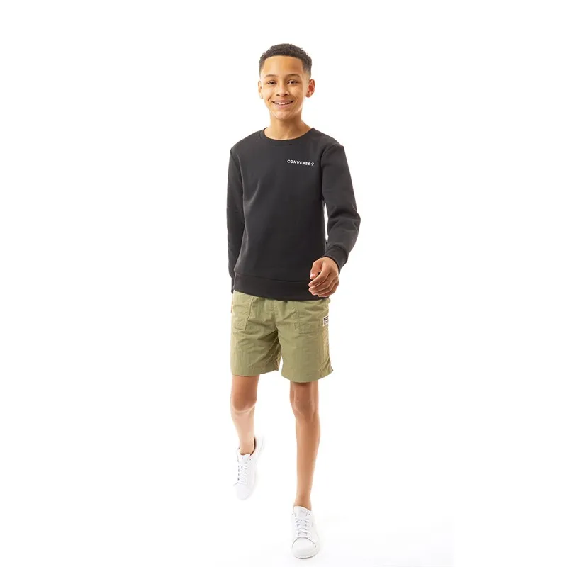 Converse Junior Boys Relaxed Nylon Short Light Field Surplus