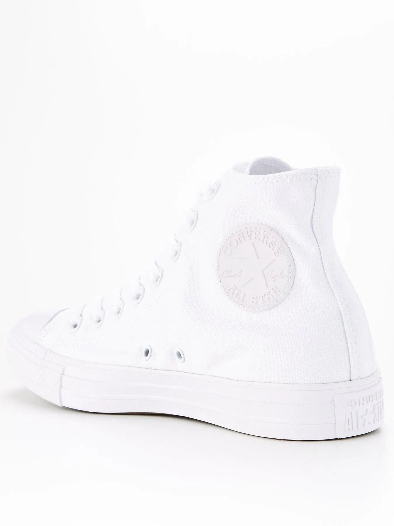 Converse Mens Canvas Hi Top Trainers - White