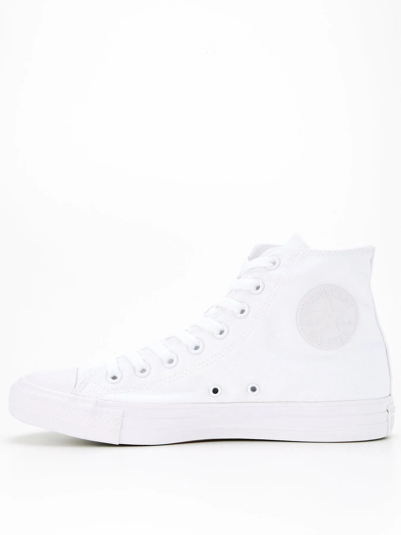 Converse Mens Canvas Hi Top Trainers - White