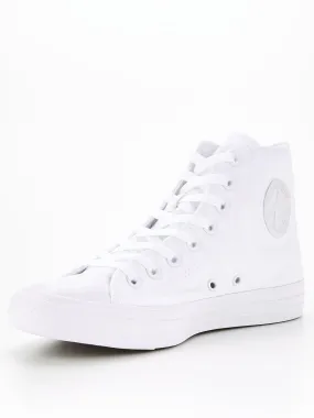 Converse Mens Canvas Hi Top Trainers - White