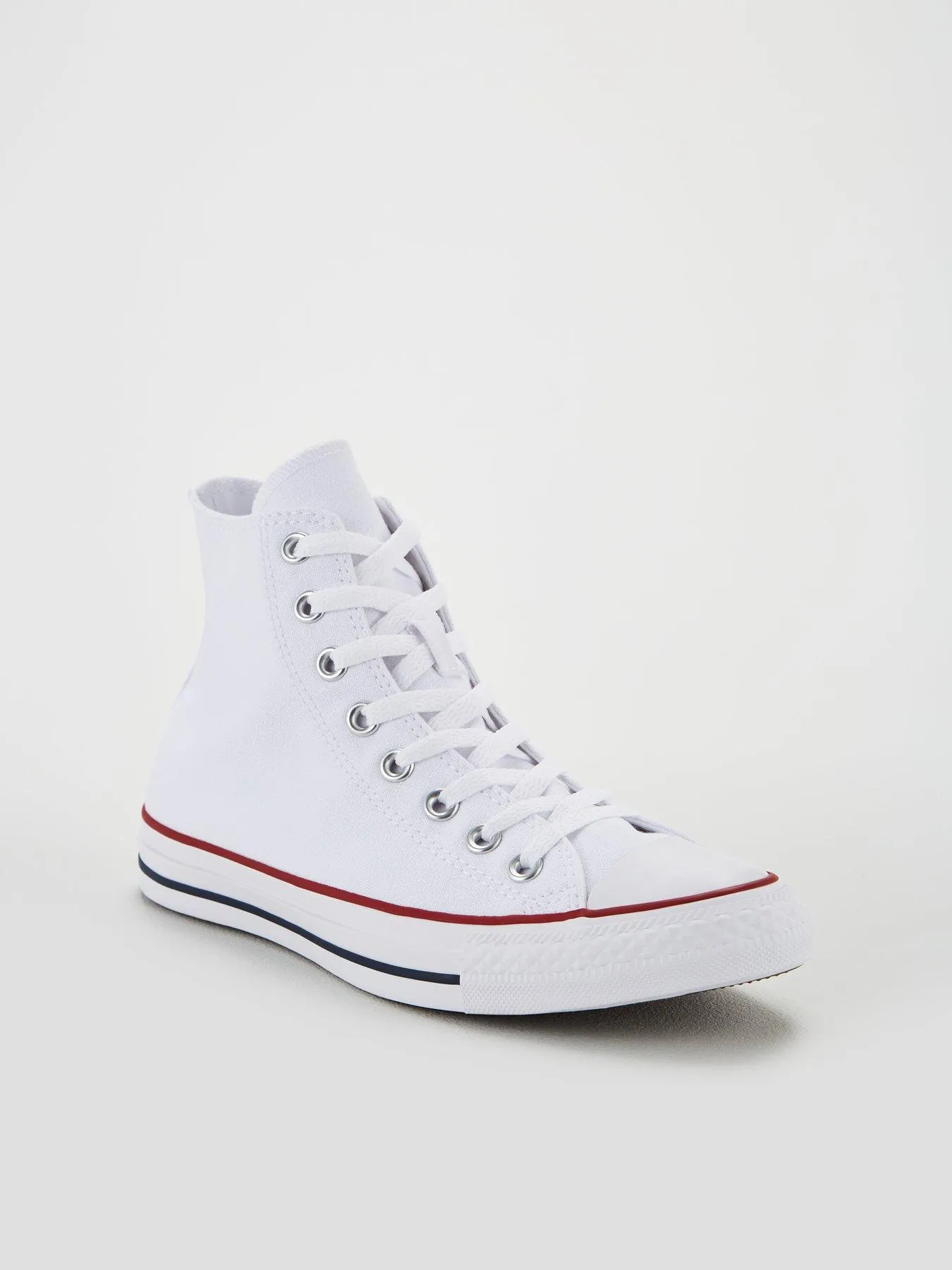 Converse Mens Hi Top Trainers - White