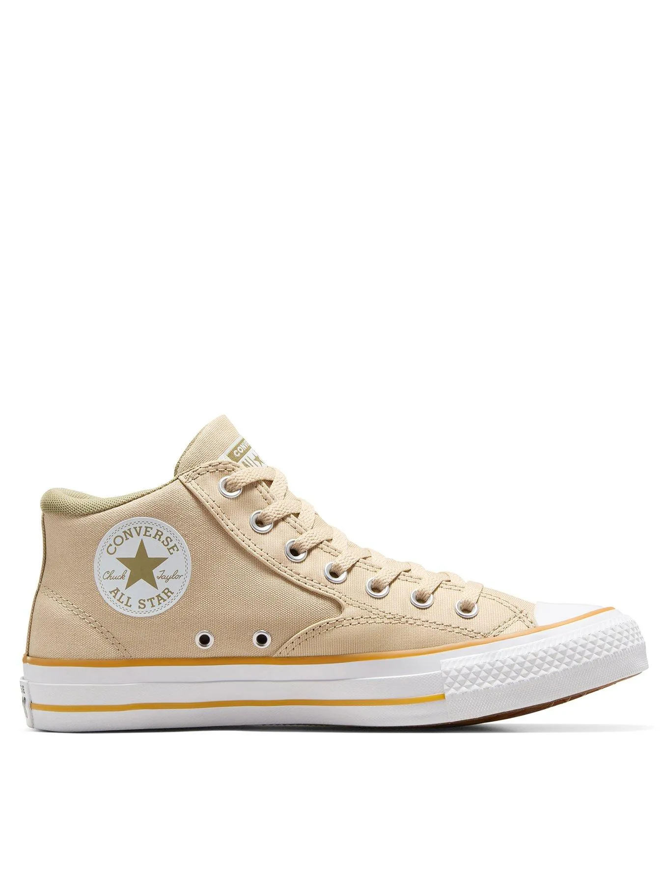 Converse Mens Malden Street Camp Daze Mid Trainers - Beige