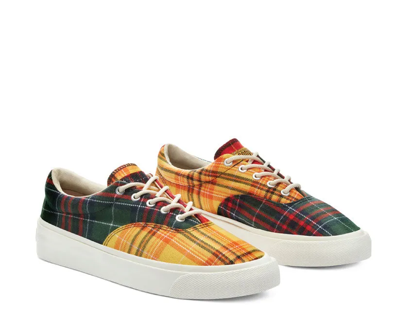 Converse Twisted Plaid Skid Grid Low Top