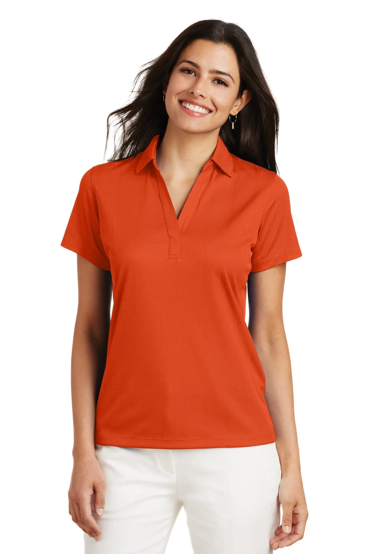 Custom Embroidered SCE Polo - Port Authority Ladies Performance Fine Jacquard Polo. L528