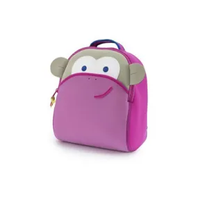 Dabba Walla Backpack Pink Monkey