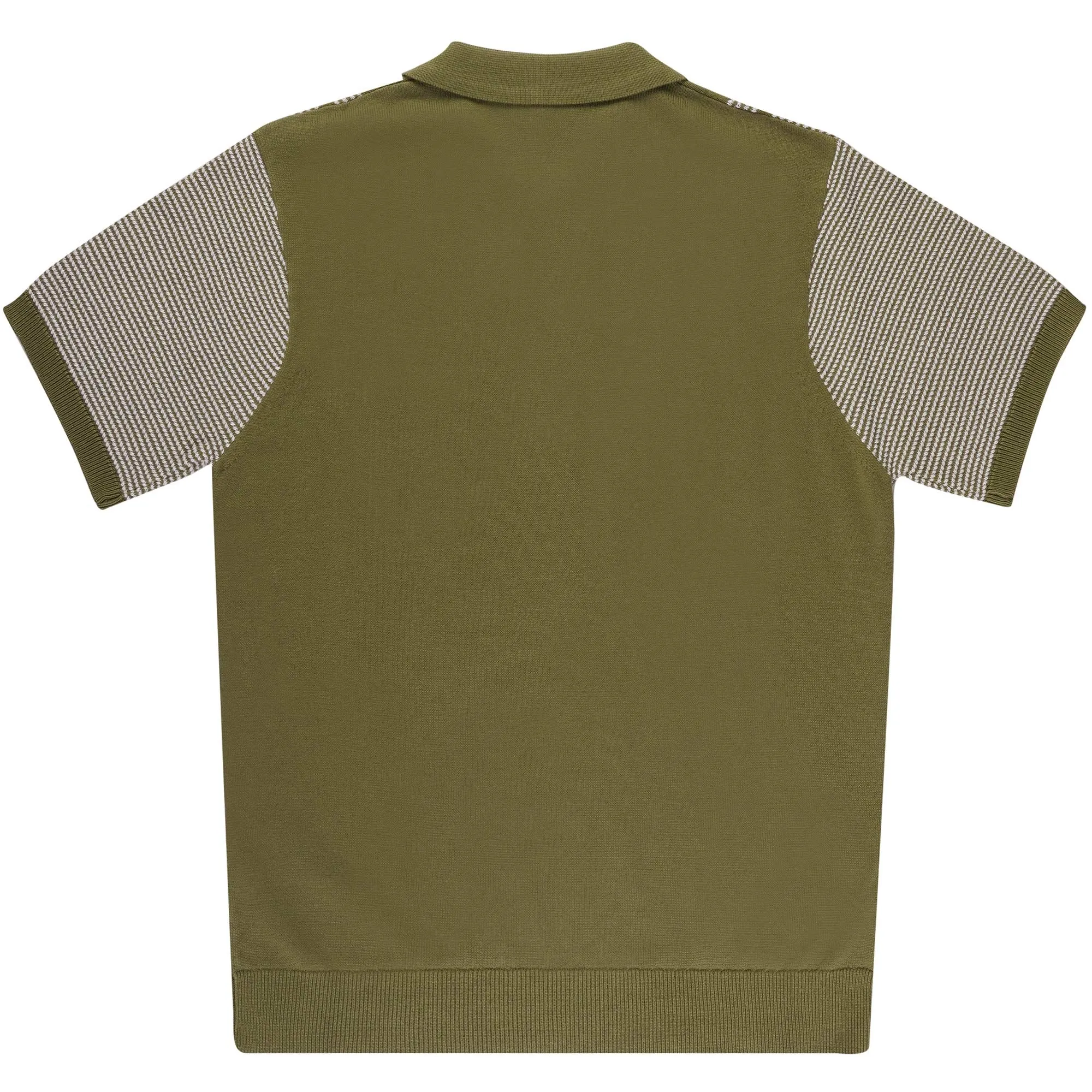 Dante Knitted Polo Shirt - Spruce