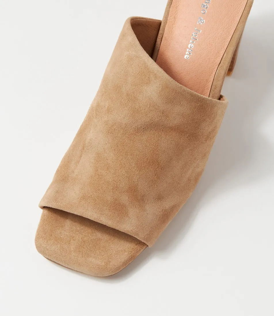 DJANGO & JULIETTE Padden Sandy Suede Sandals