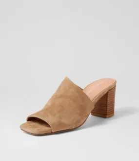 DJANGO & JULIETTE Padden Sandy Suede Sandals