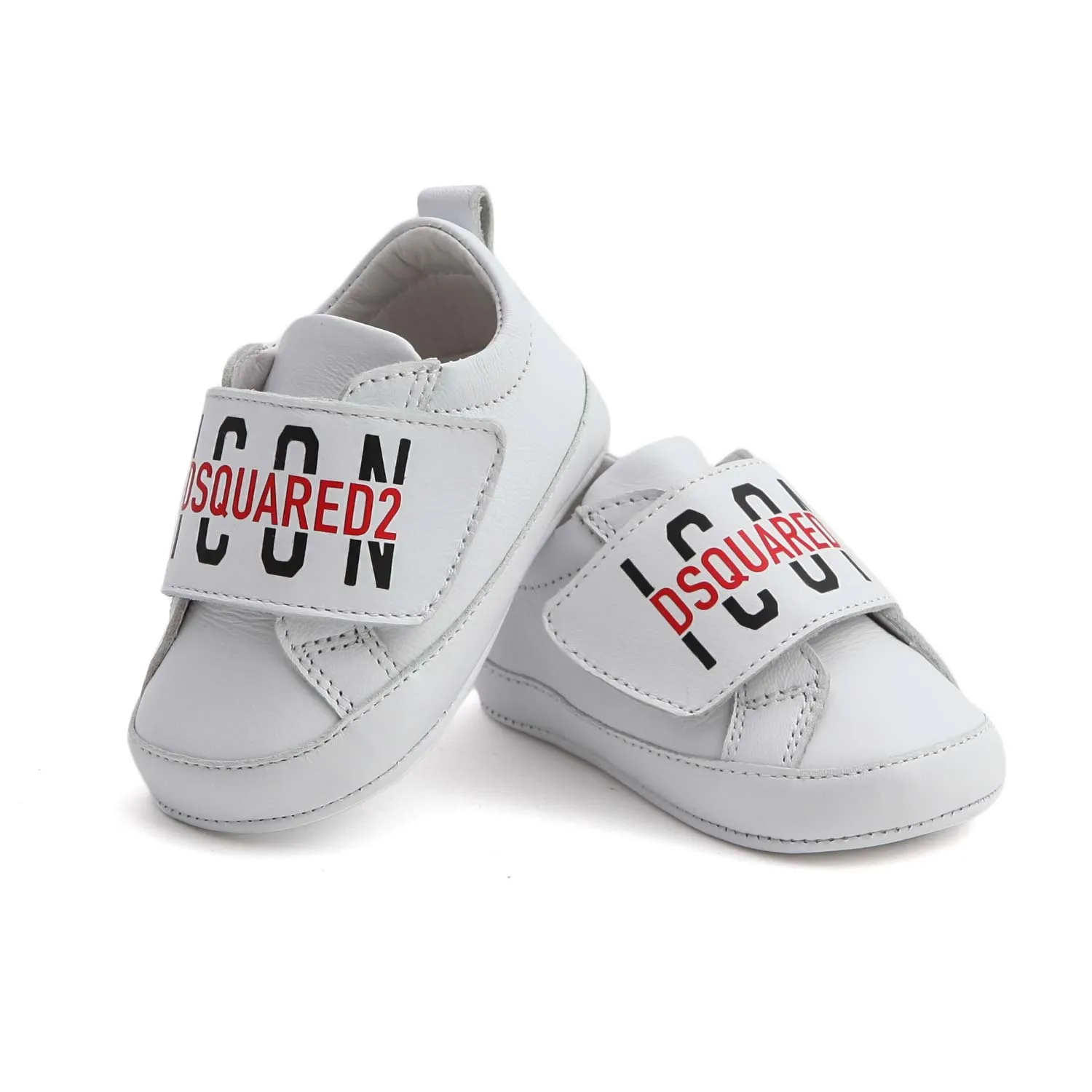 Dsquared2 White Sneakers For Baby