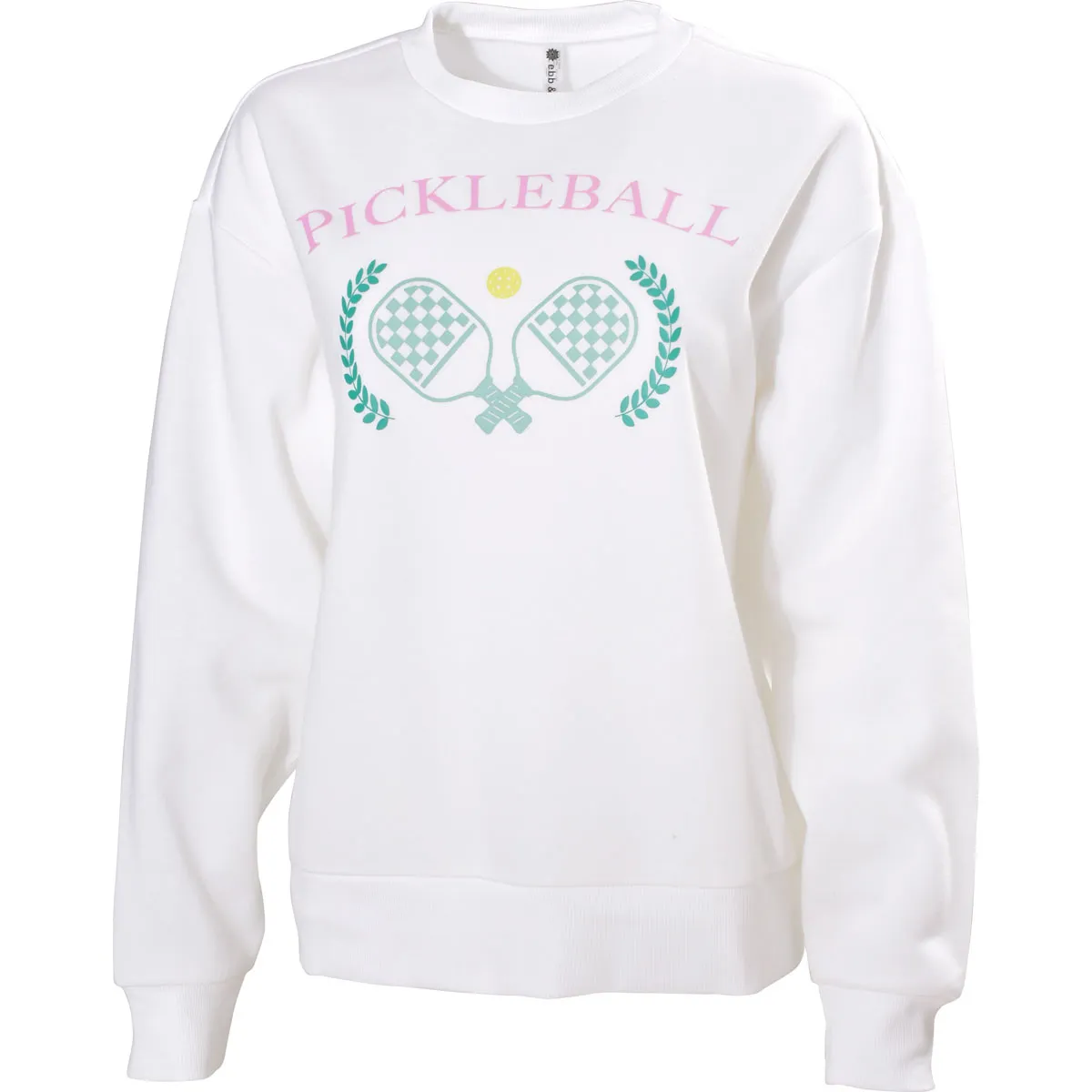 Ebb & Flow Women's Pickleball Fleece Crew