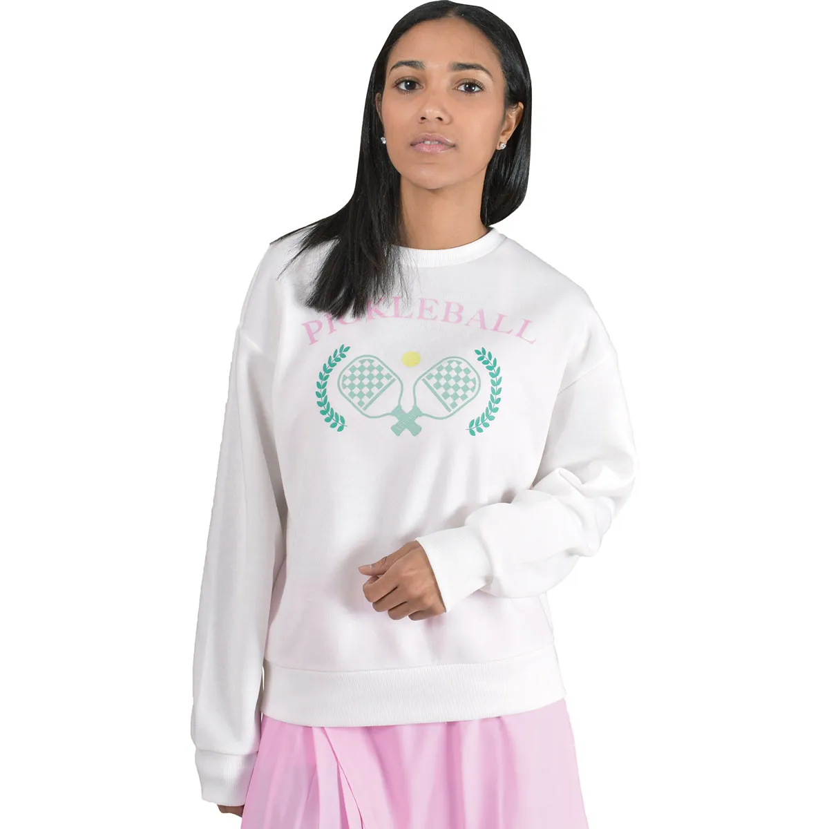 Ebb & Flow Women's Pickleball Fleece Crew