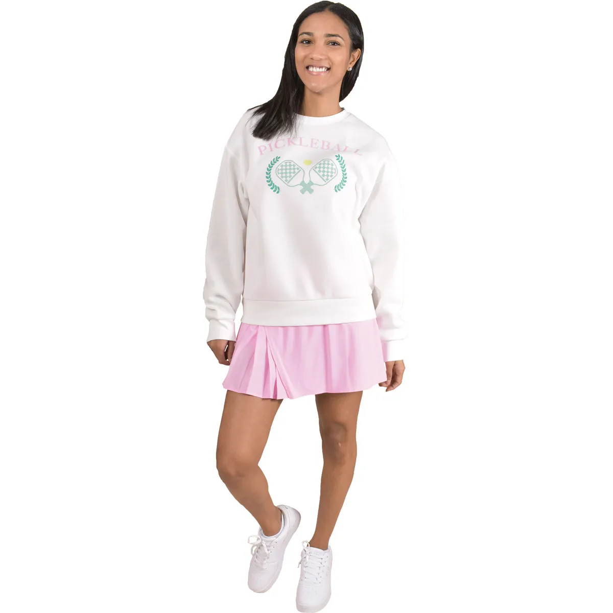 Ebb & Flow Women's Pickleball Fleece Crew