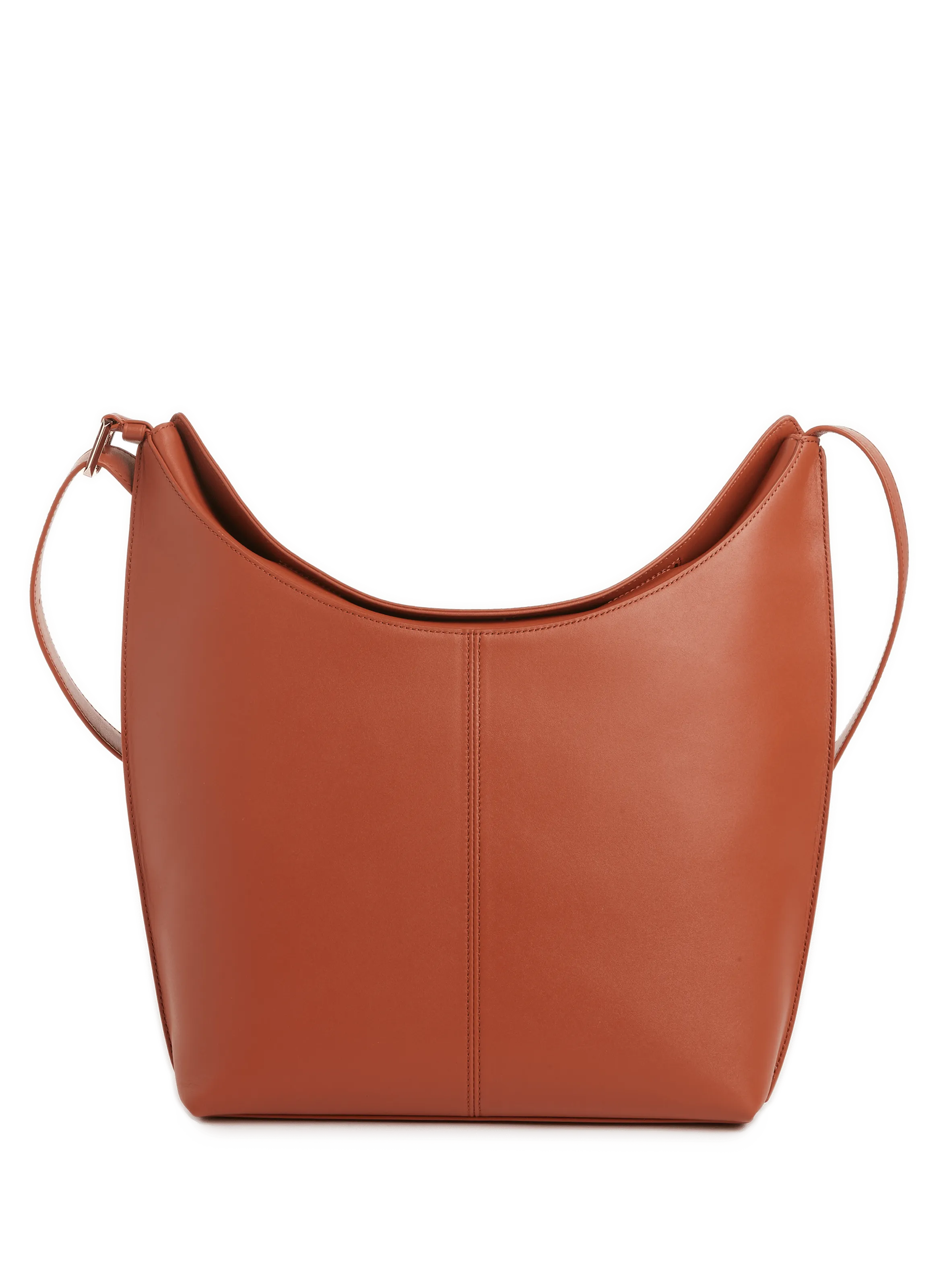 EUDON CHOI  Leanne leather shoulder bag   - Brown