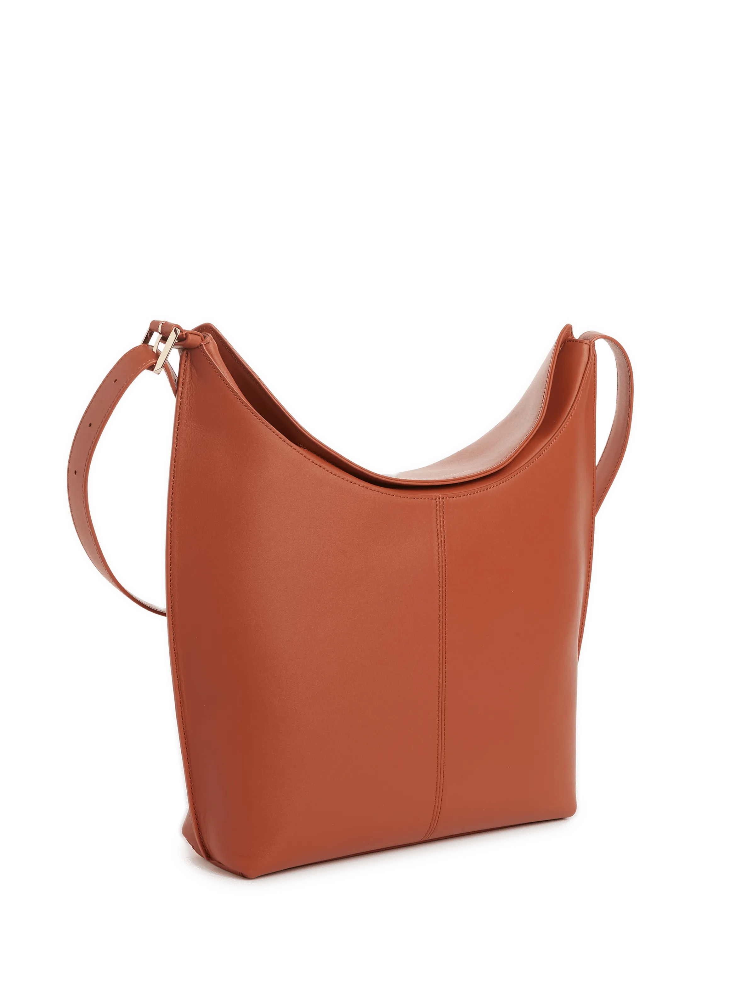 EUDON CHOI  Leanne leather shoulder bag   - Brown