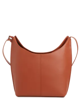 EUDON CHOI  Leanne leather shoulder bag   - Brown