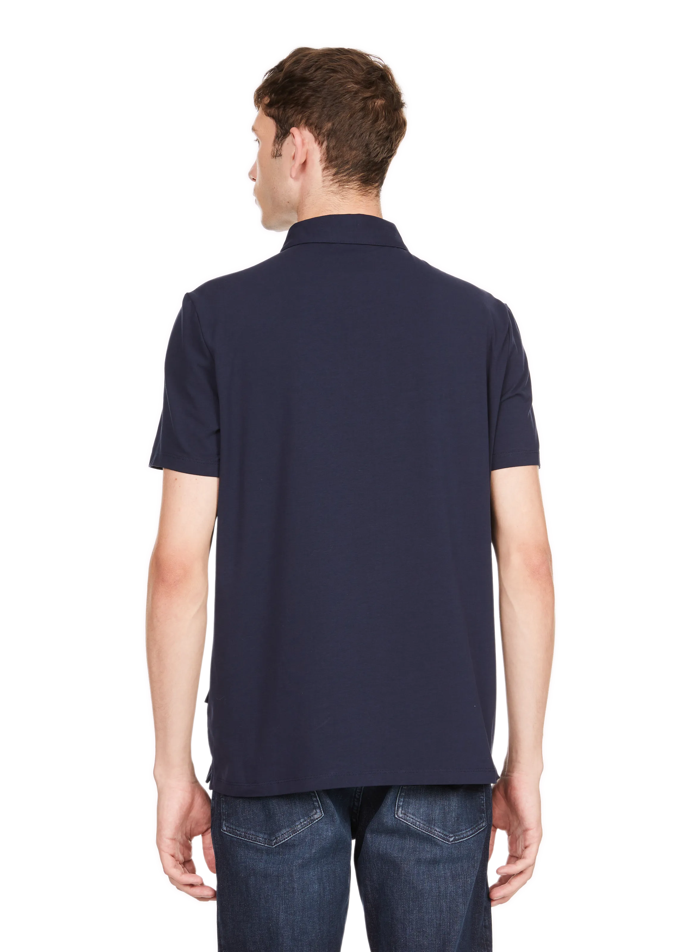 FACONNABLE   Cotton polo shirt  - Blue