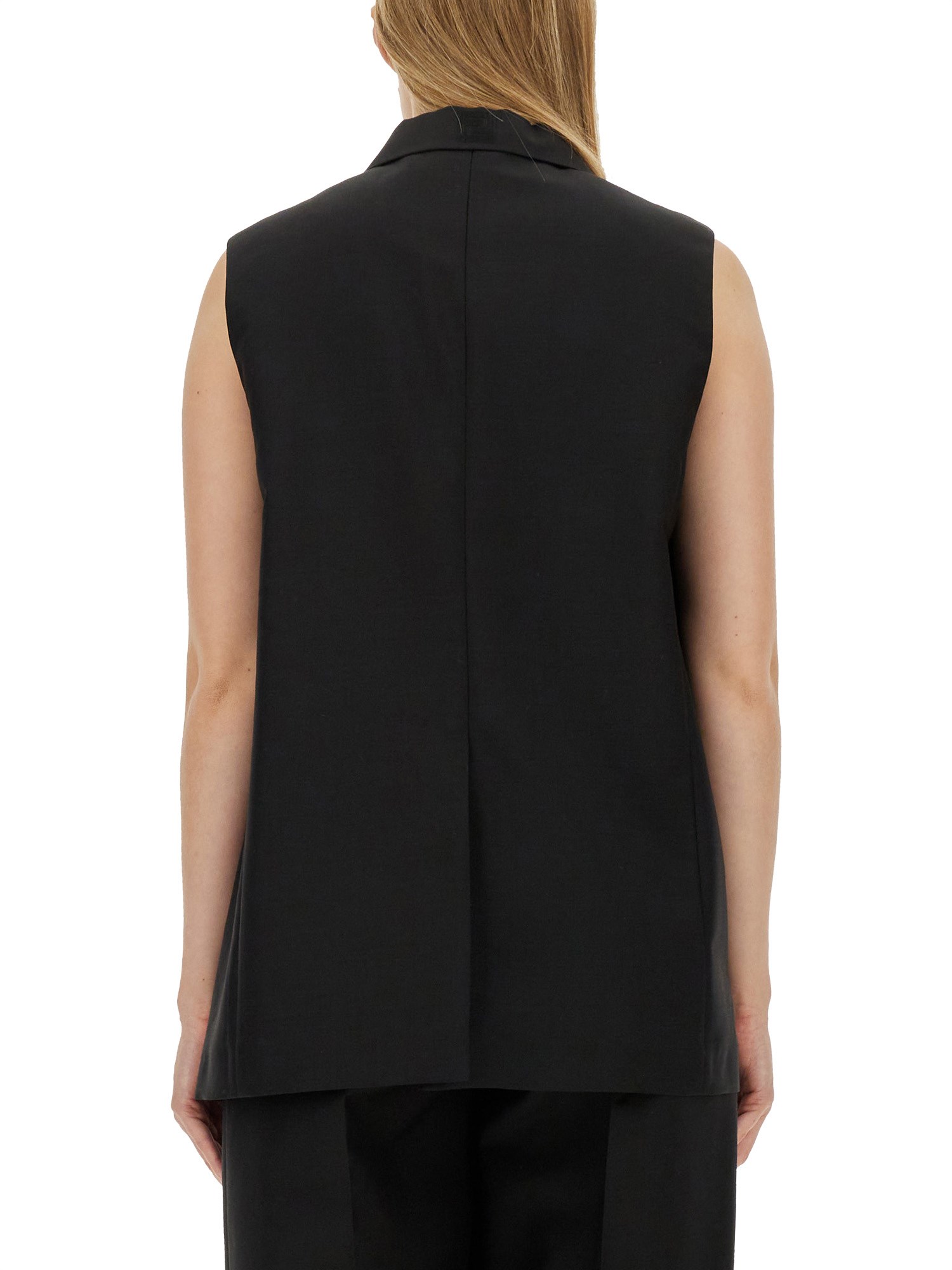 FENDI    MOHAIR TAILORED VEST